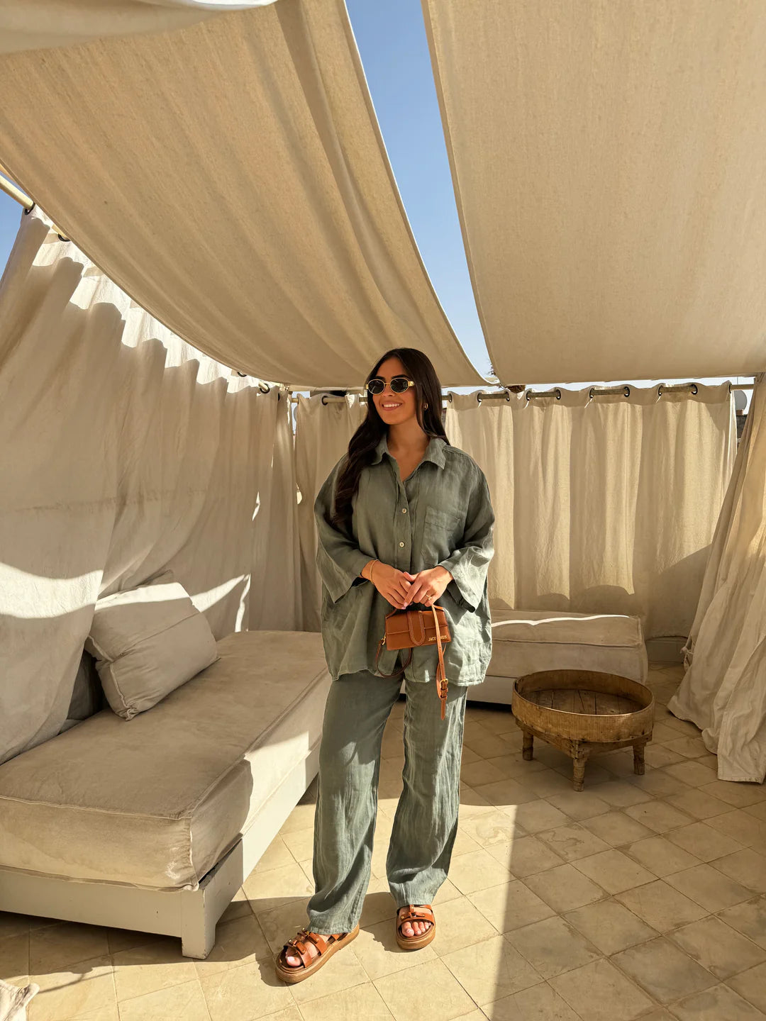 Clarisse – Effortless grace – Linen set