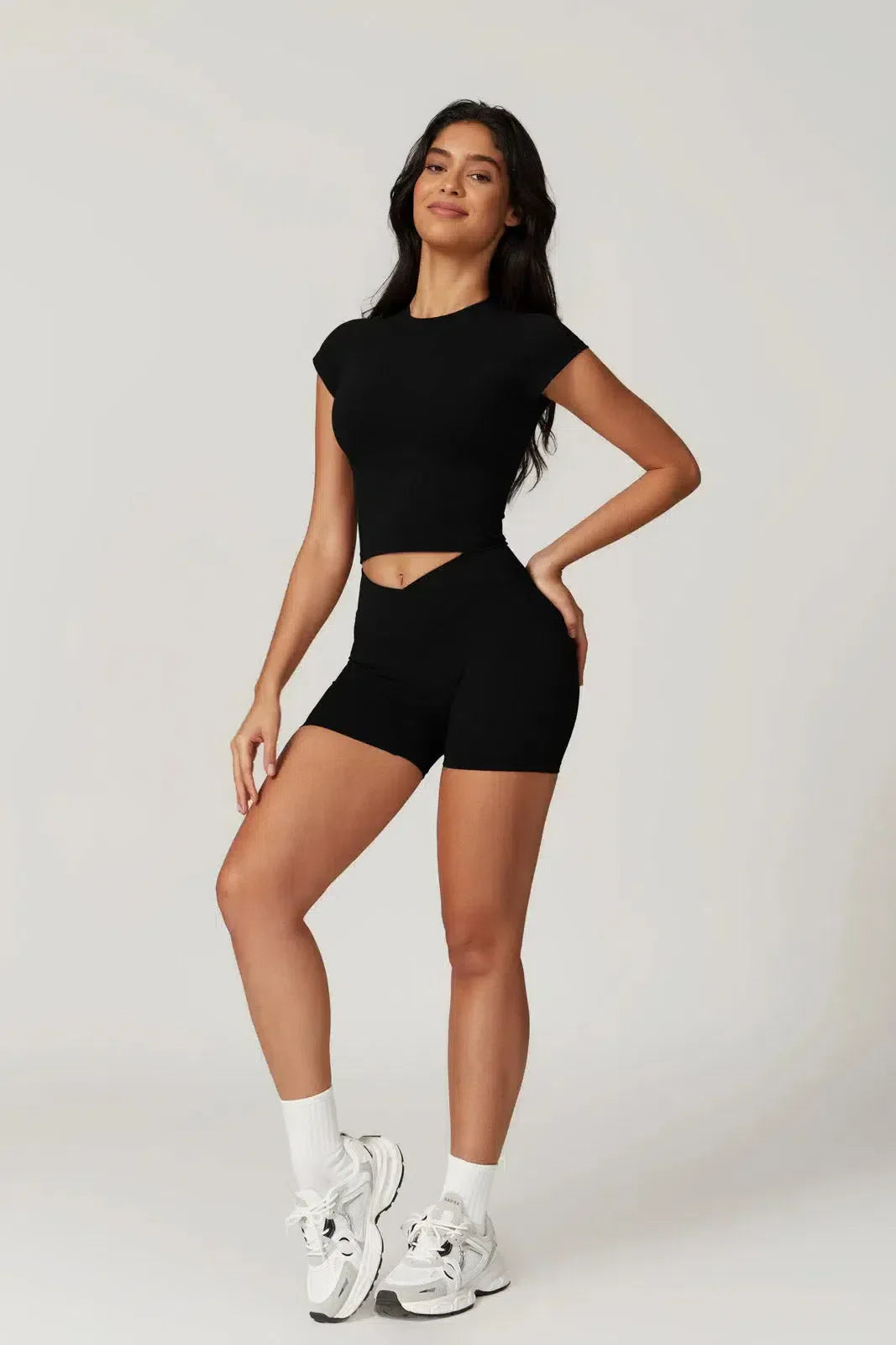 Kaimana – Cropped fit – Top & shorts set