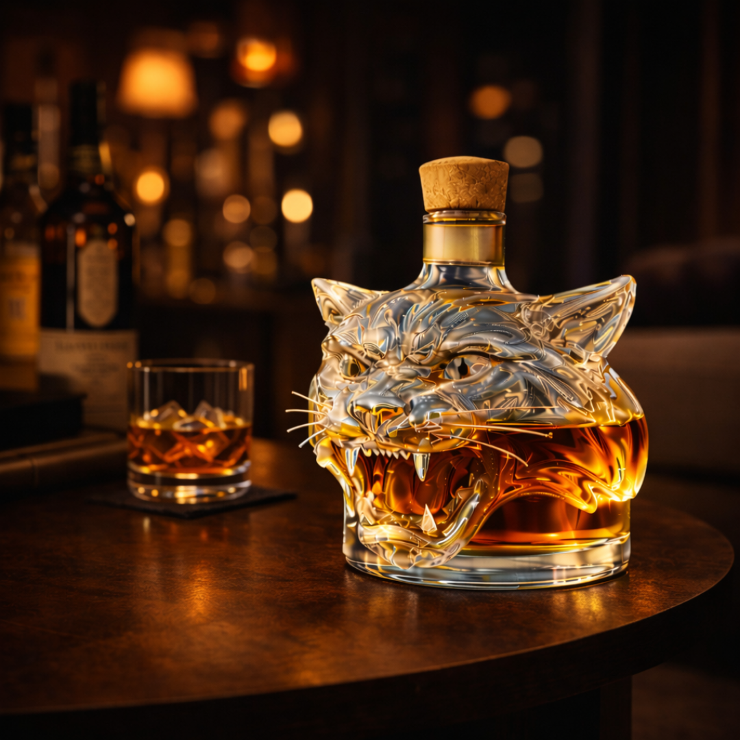 Whisky Bottle - Tiger Edition
