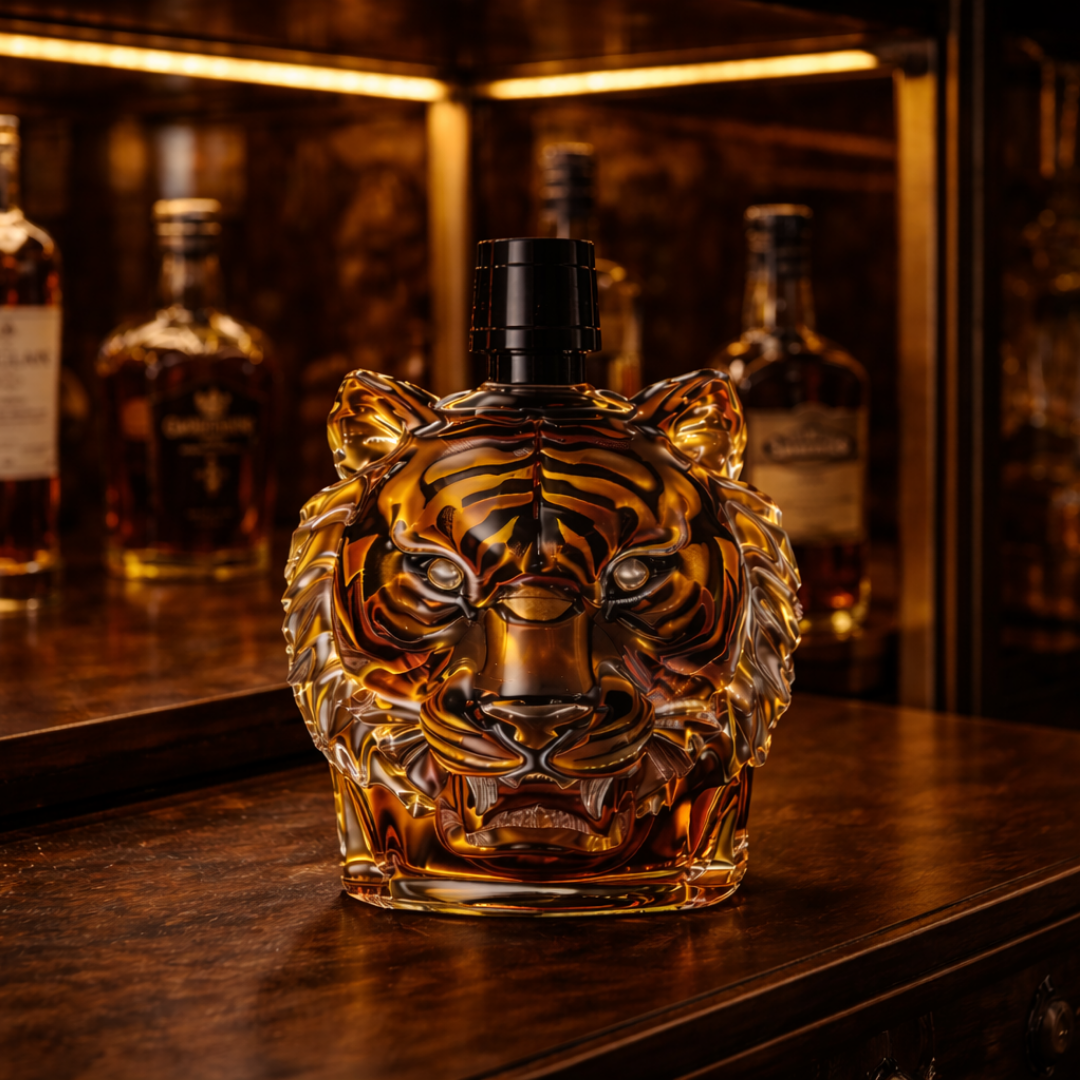 Whiskey Bottle - Tiger Edition