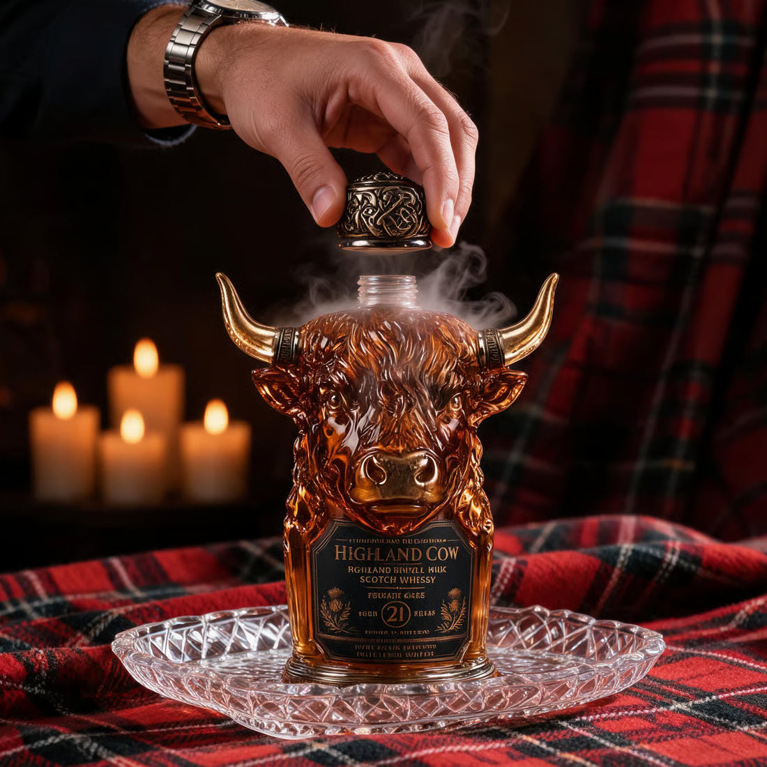 Highland Cow Edition — Whisky Decanter