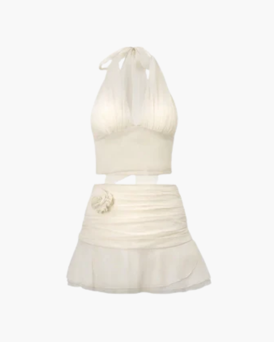 Aubépine – Organza elegance – Two-piece mini set