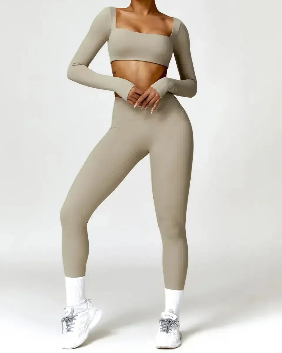 Brunella – Pastel hues – Quick-dry workout set