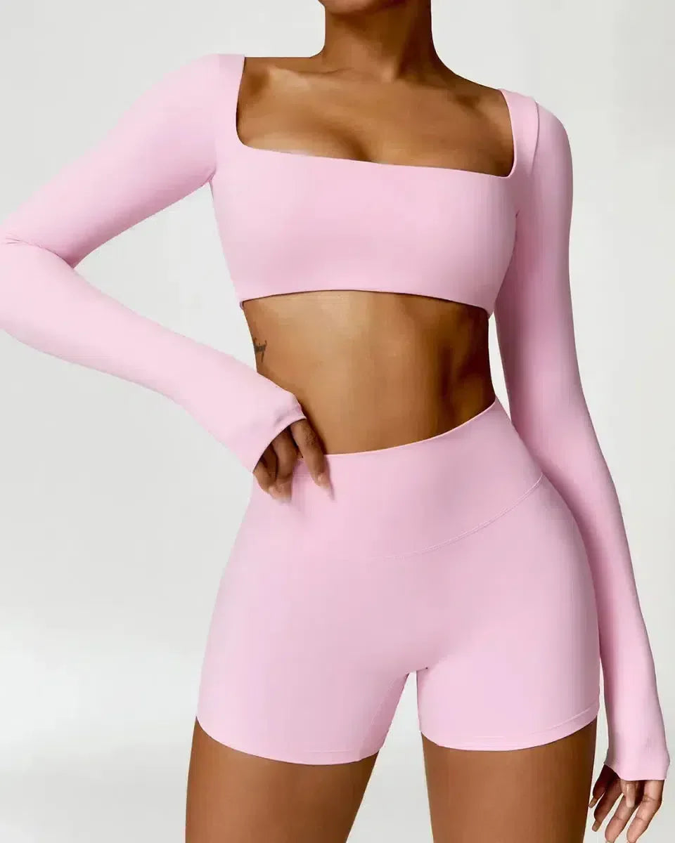 Brunella – Pastel hues – Quick-dry workout set
