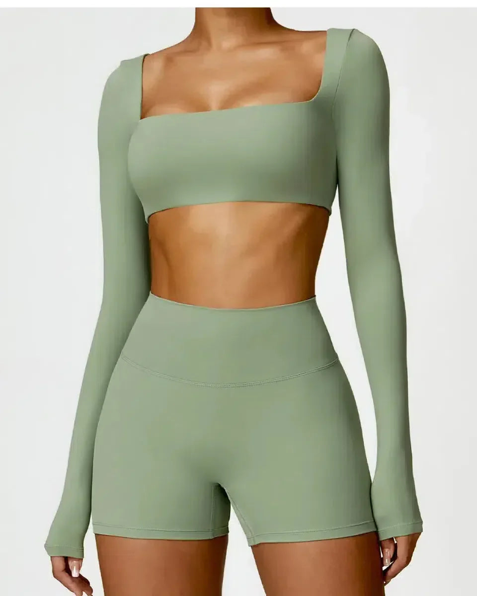 Brunella – Pastel hues – Quick-dry workout set