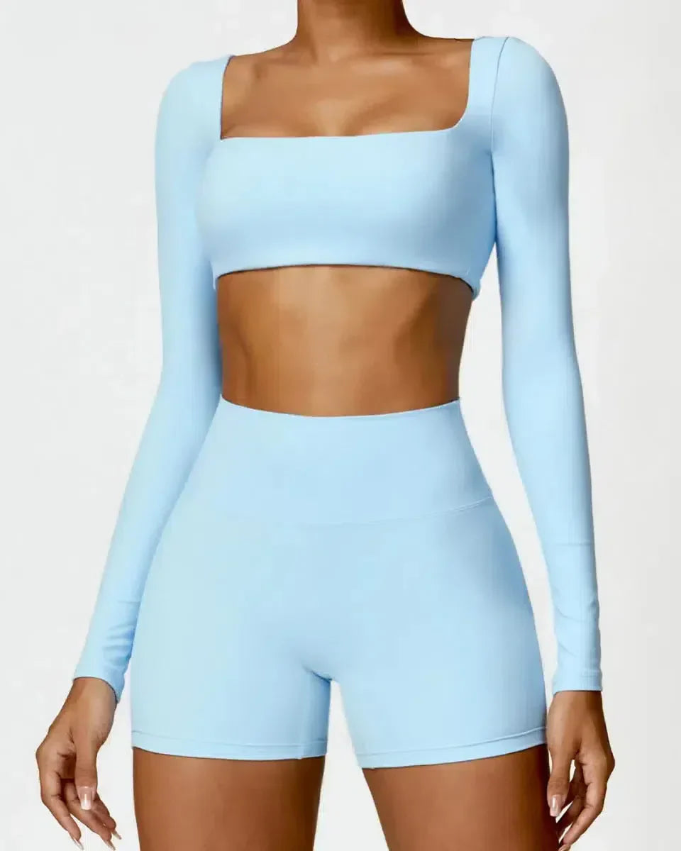 Brunella – Pastel hues – Quick-dry workout set