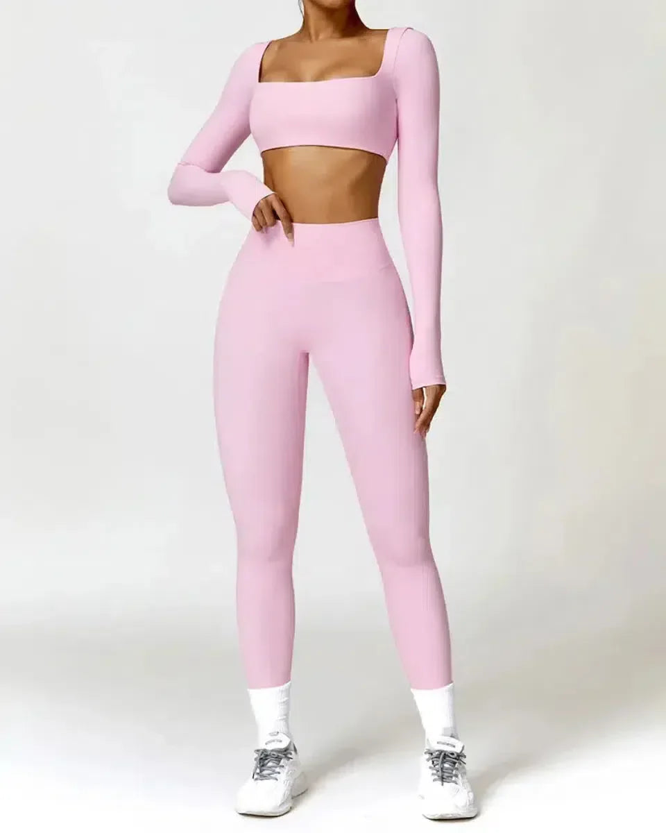 Brunella – Pastel hues – Quick-dry workout set