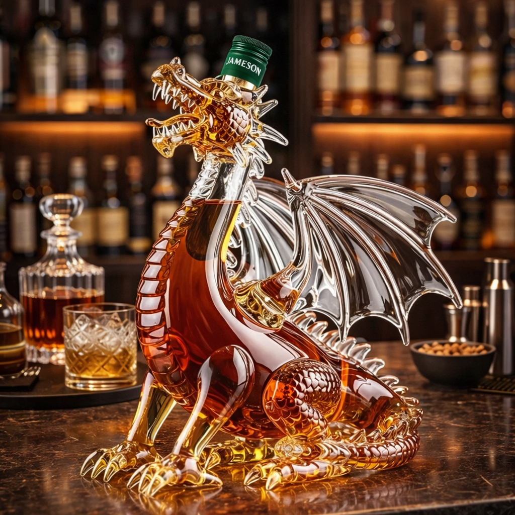 Whiskey Bottle - Dragon Majesty Edition