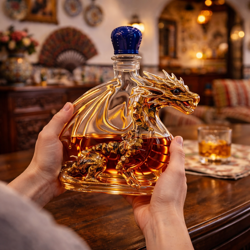 Whiskey Bottle – Dragon Edition