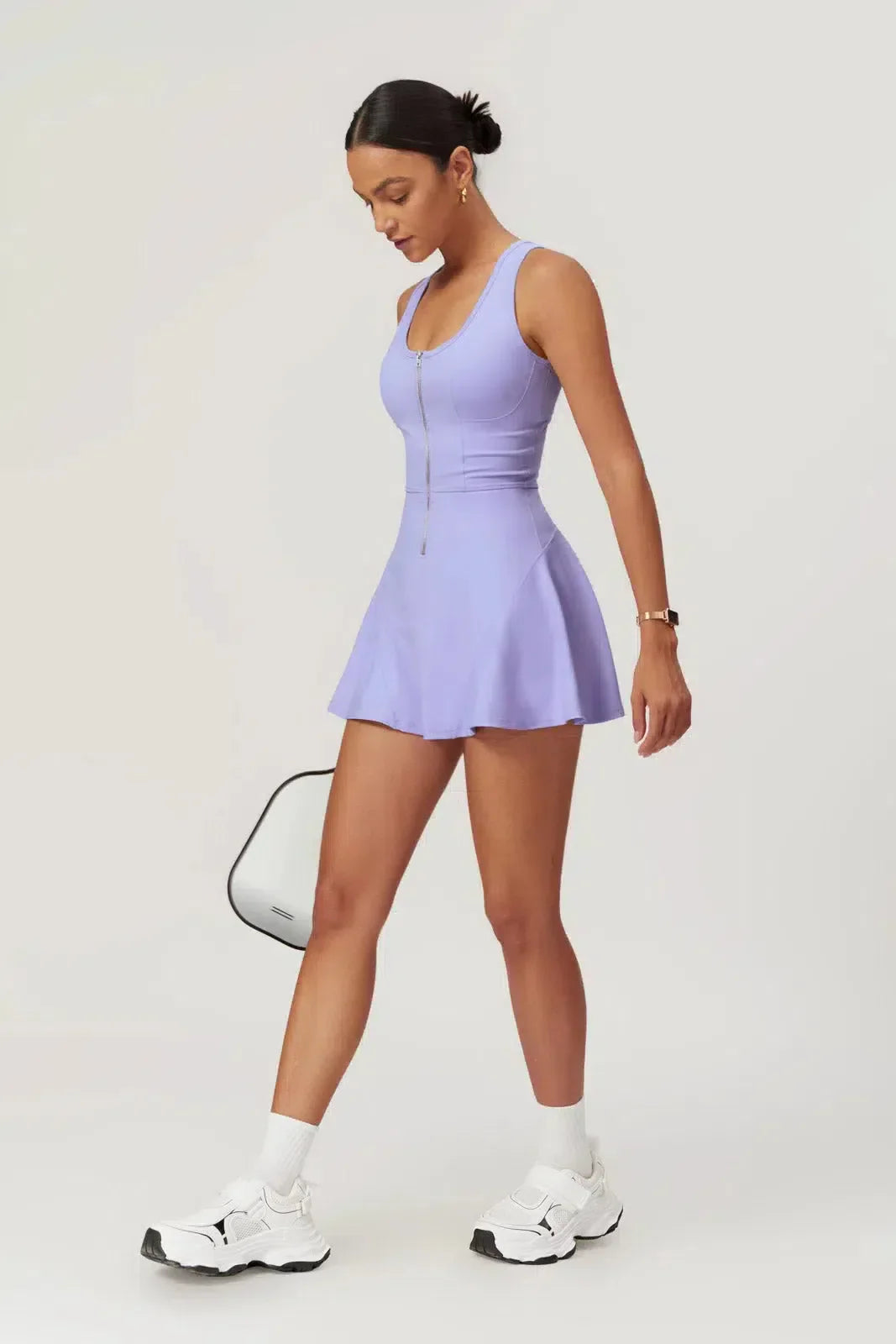 Delphine – Built-in shorts – Active mini dress