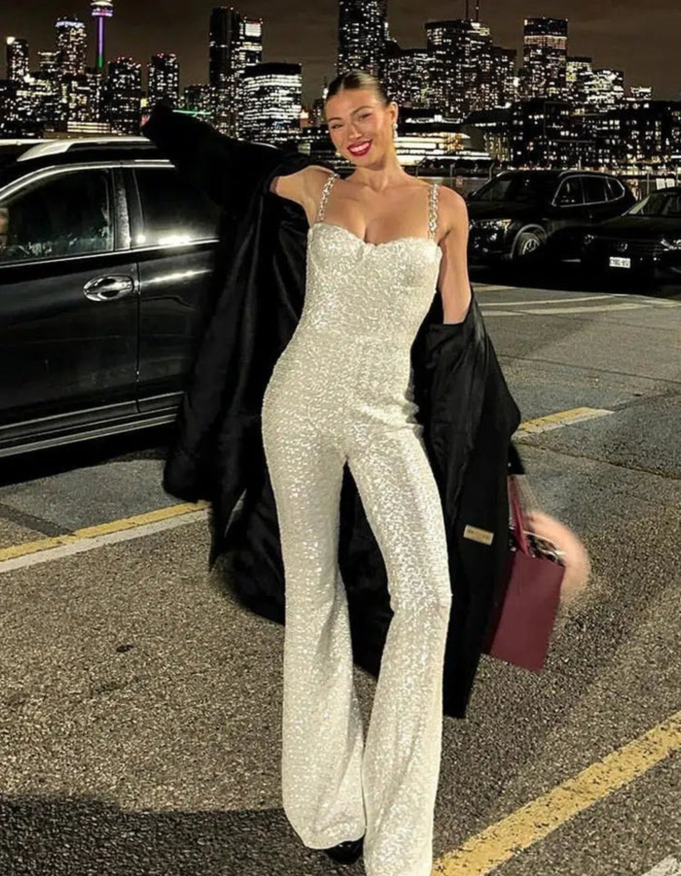 Eléa – Corseted structure – Elegant jumpsuit