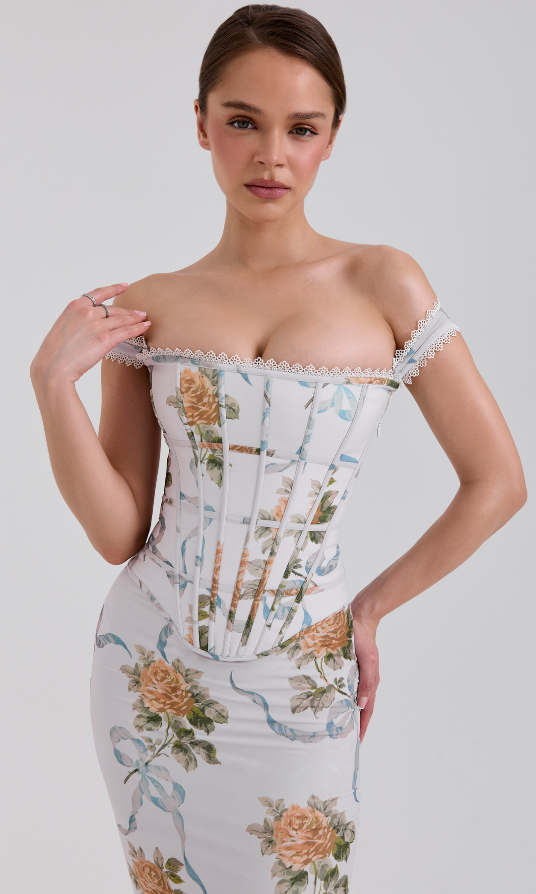 Florentisse – Romantic floral corset – Co-ord set