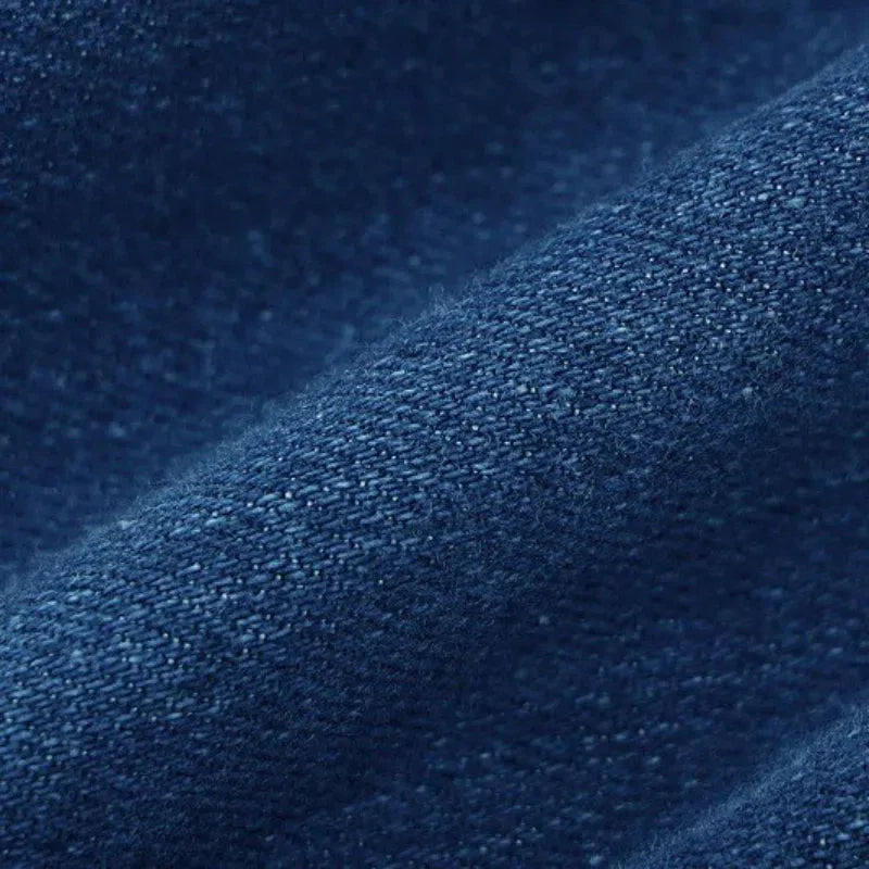 Gabrielle – V-neckline – Denim jumpsuit