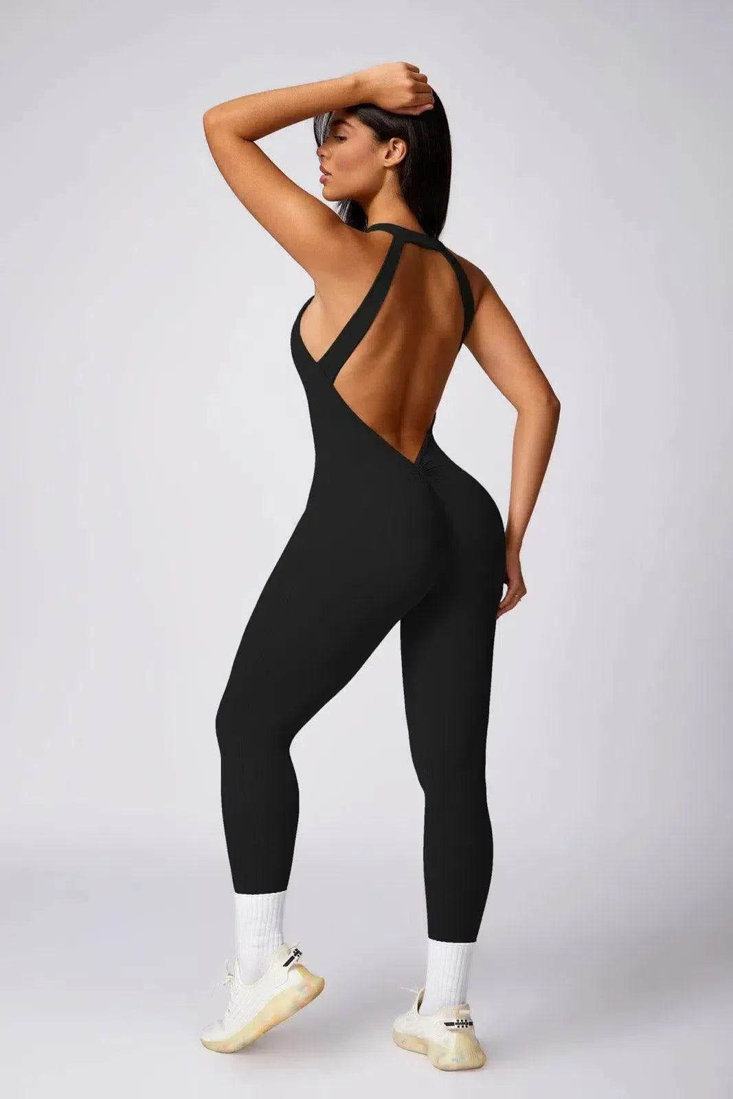 Lolanda – Open-back design – Relaxed fit jumpsuit