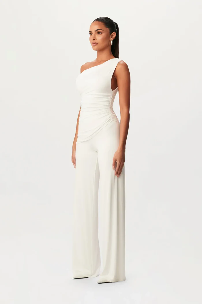 Lunavia – Draped silhouette – One-shoulder jumpsuit