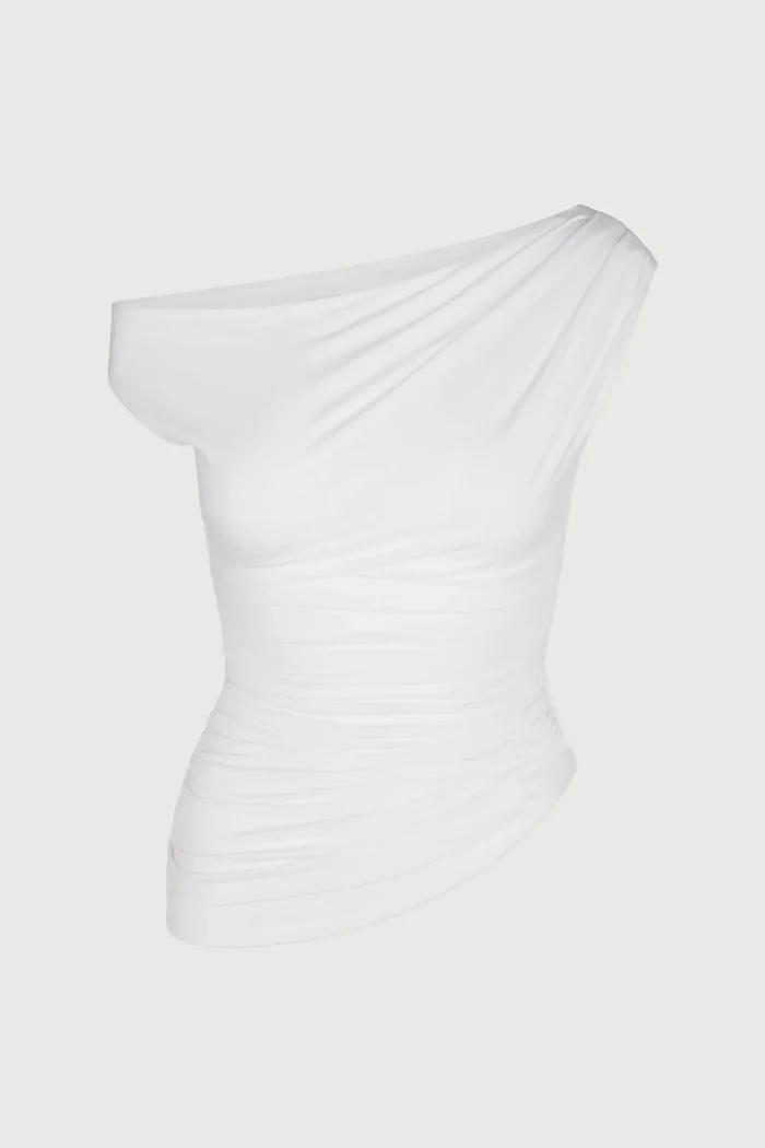 Lunavia – Draped silhouette – One-shoulder jumpsuit