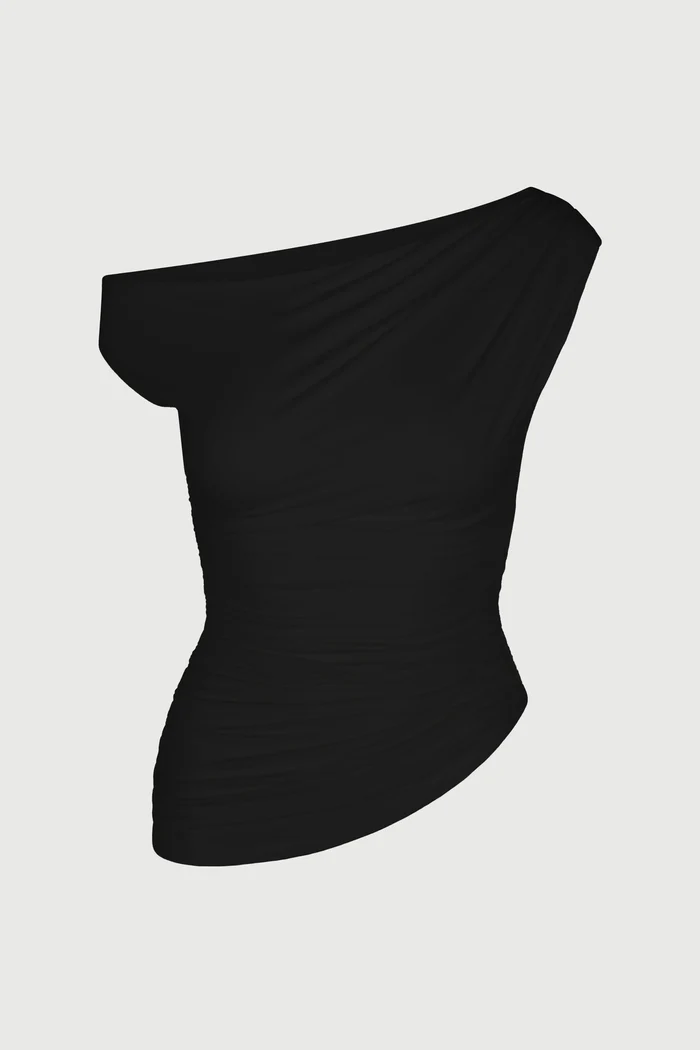 Lunavia – Draped silhouette – One-shoulder jumpsuit