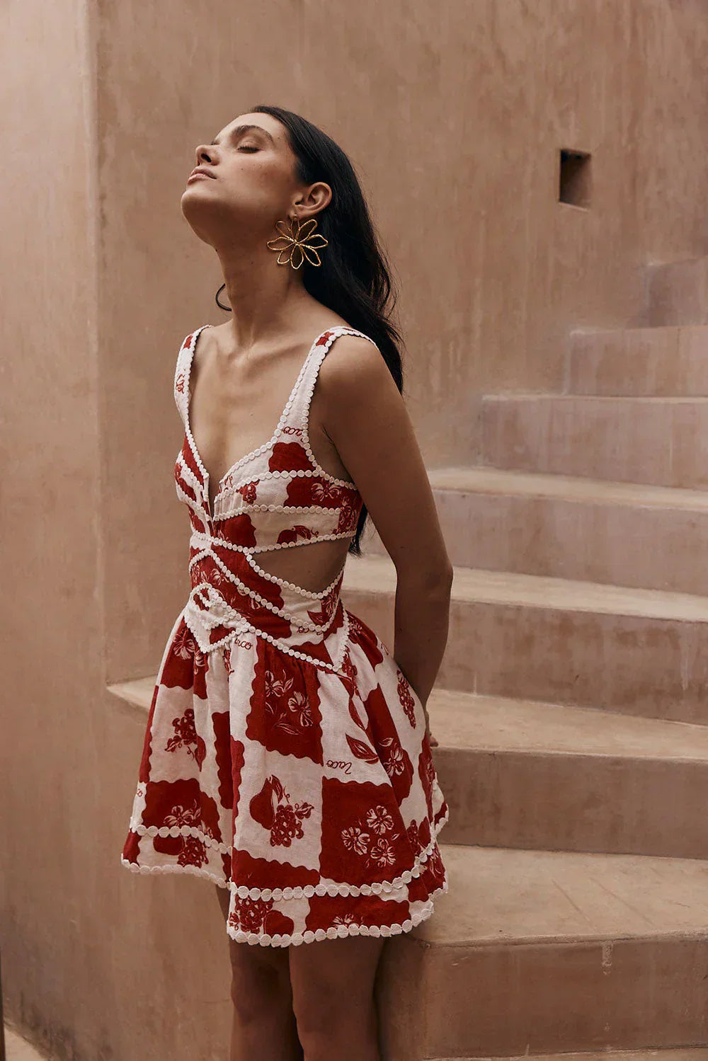 Nashira – Romantic bloom – Mini dress