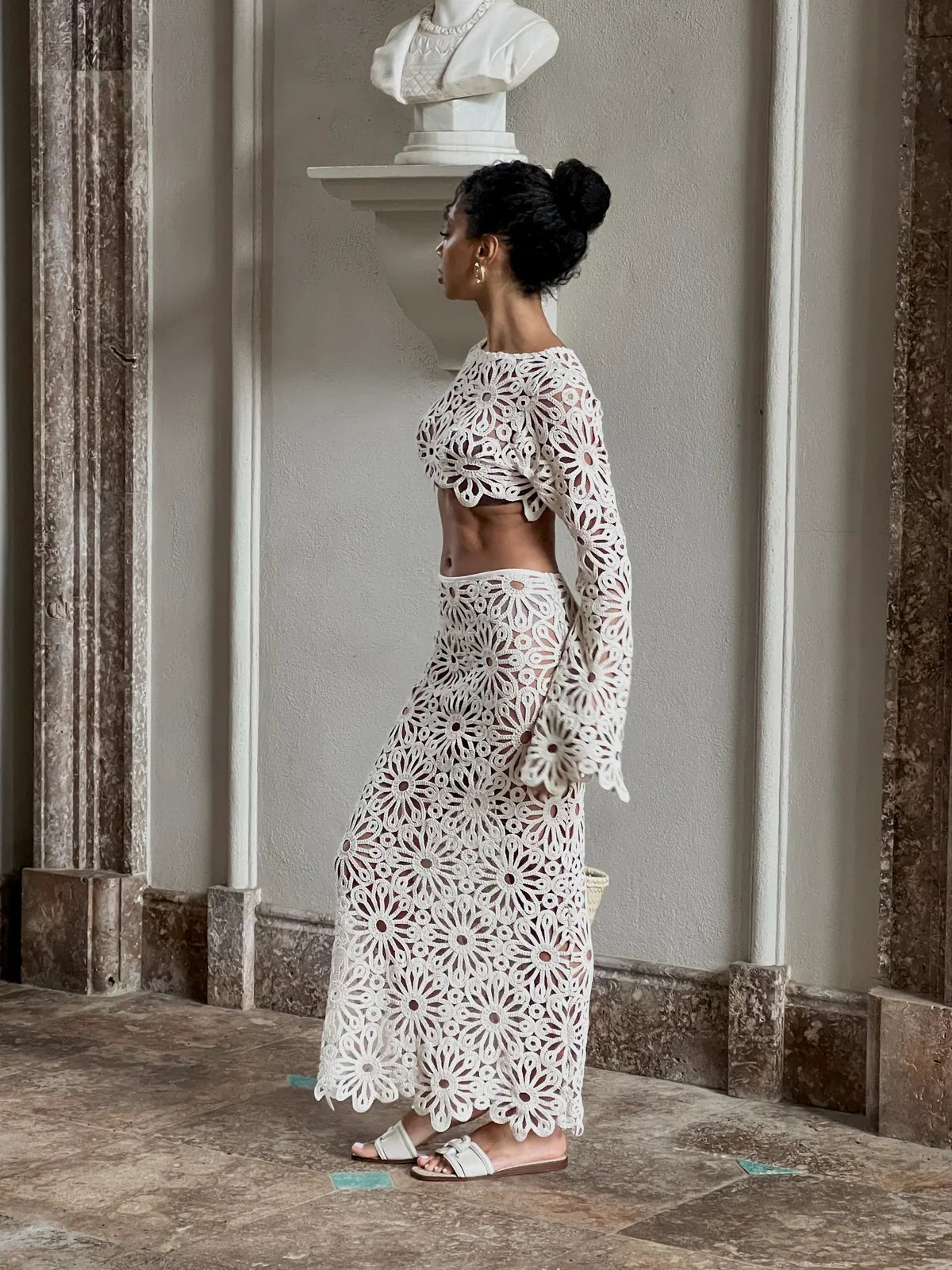 Ravelline – Crochet floral – Co-ord set