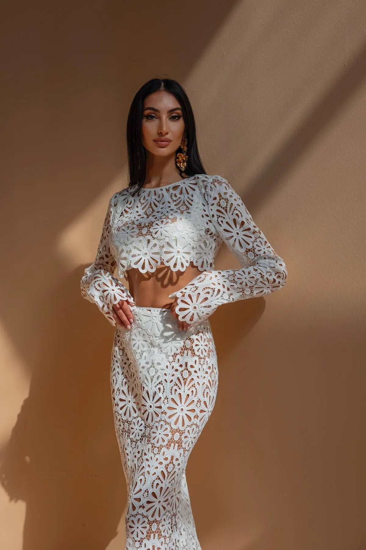 Ravelline – Crochet floral – Co-ord set