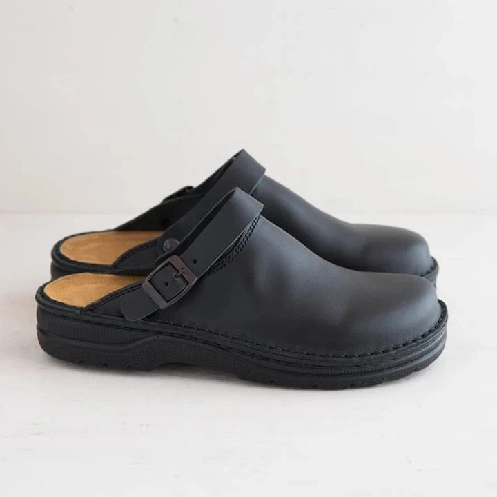 Orion | Leather Orthopedic Clogs