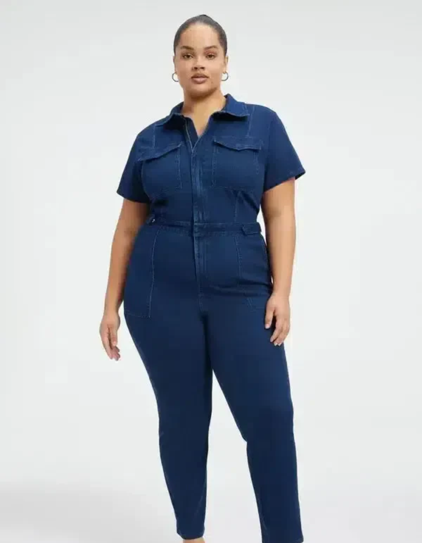 Sancia – Sleek silhouette – Denim jumpsuit