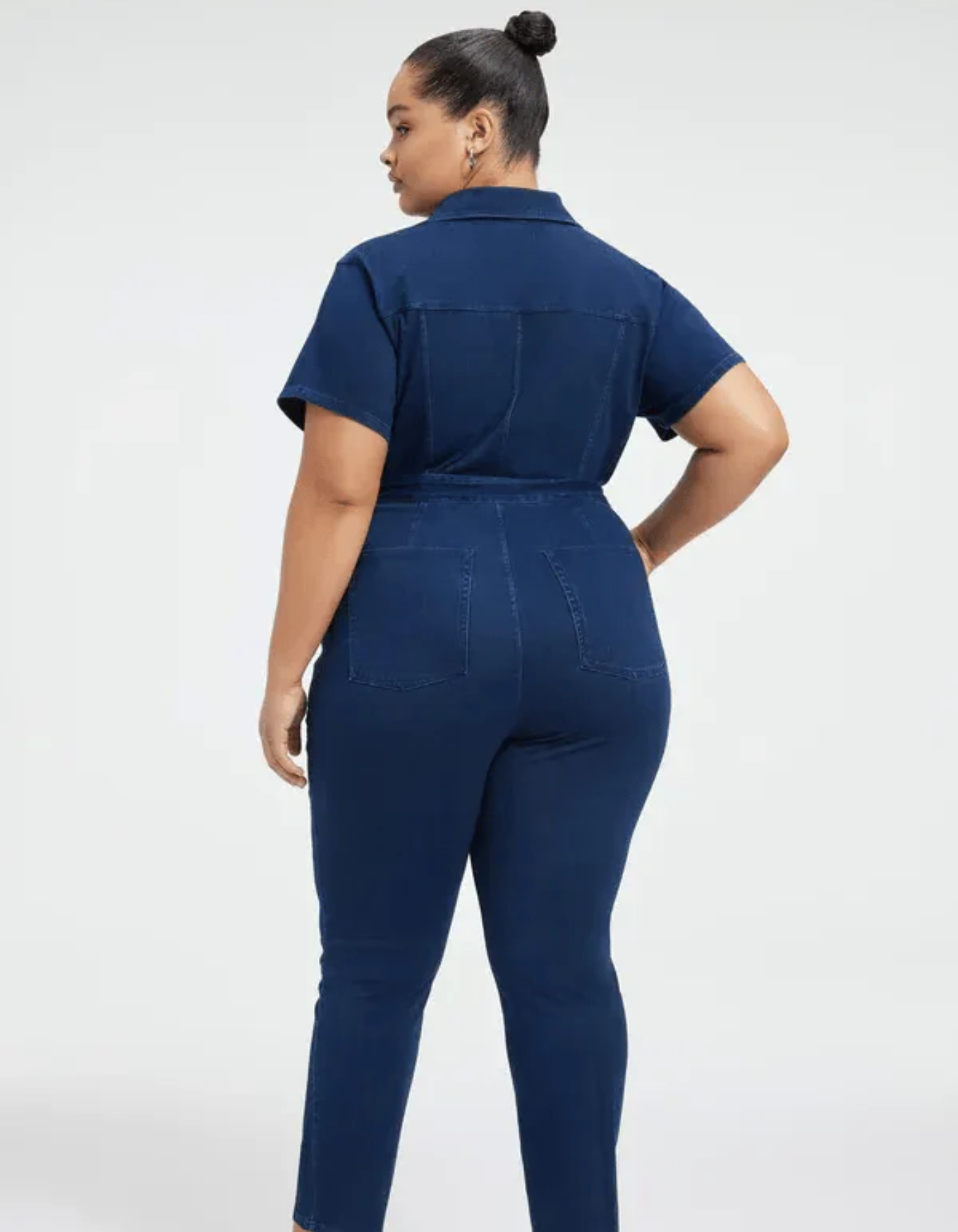 Sancia – Sleek silhouette – Denim jumpsuit