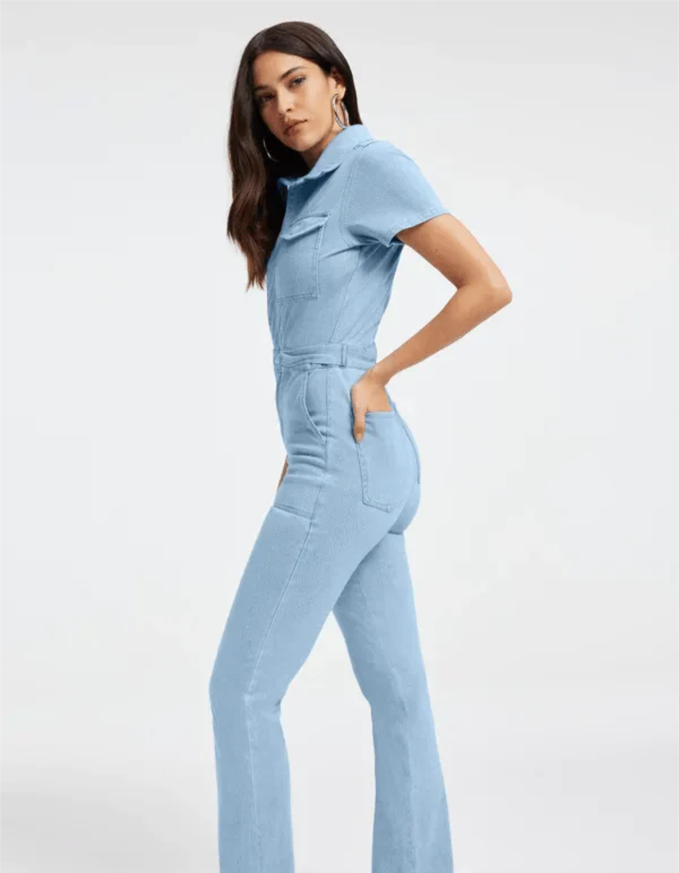 Sancia – Sleek silhouette – Denim jumpsuit