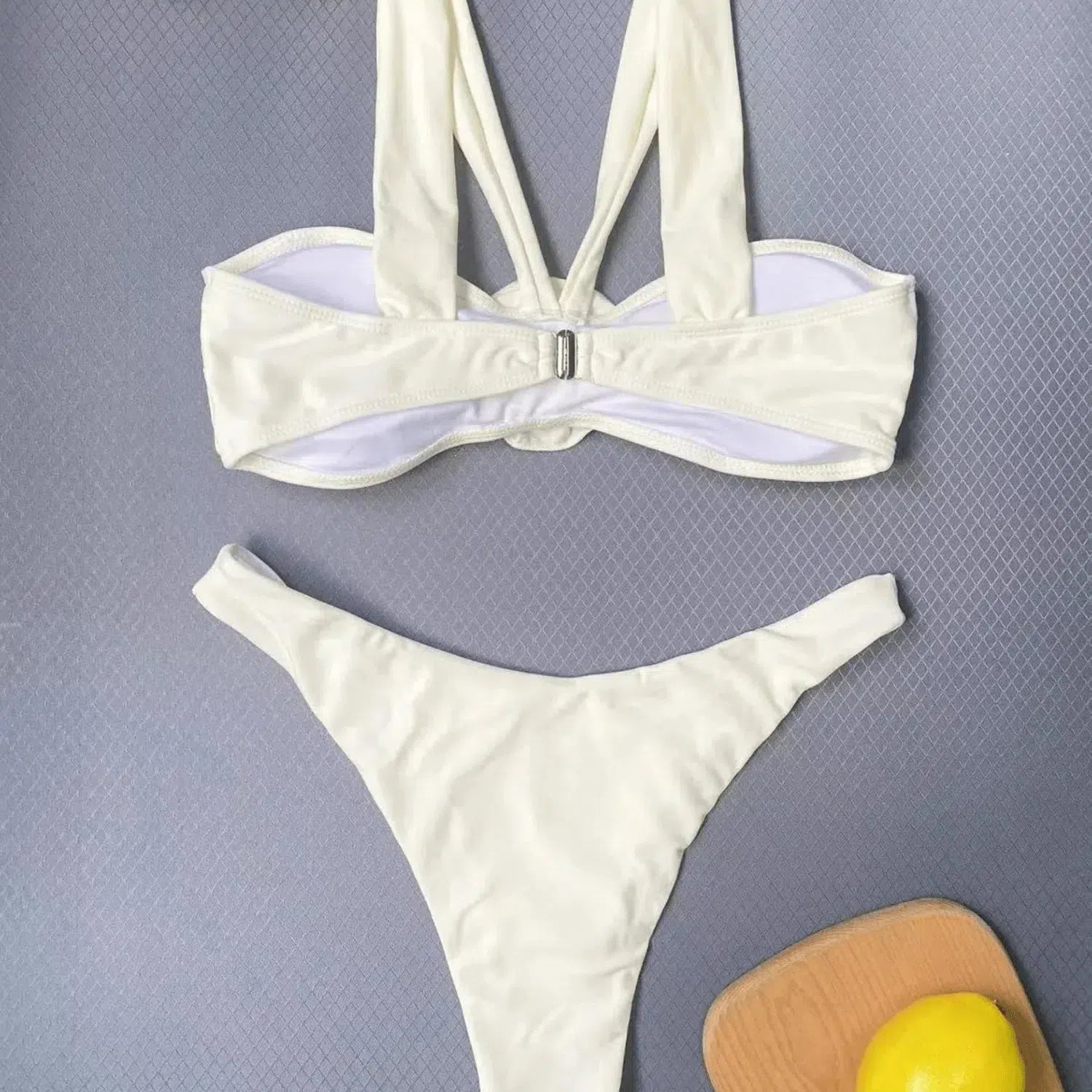 Satie Élégance Set – White – Floral gathered skirt