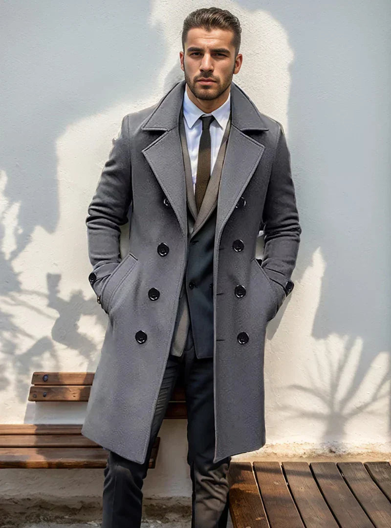 TAILORED REGULAR-FIT TRENCH COAT | LIGHTWEIGHT, LINED & WEATHER-READY