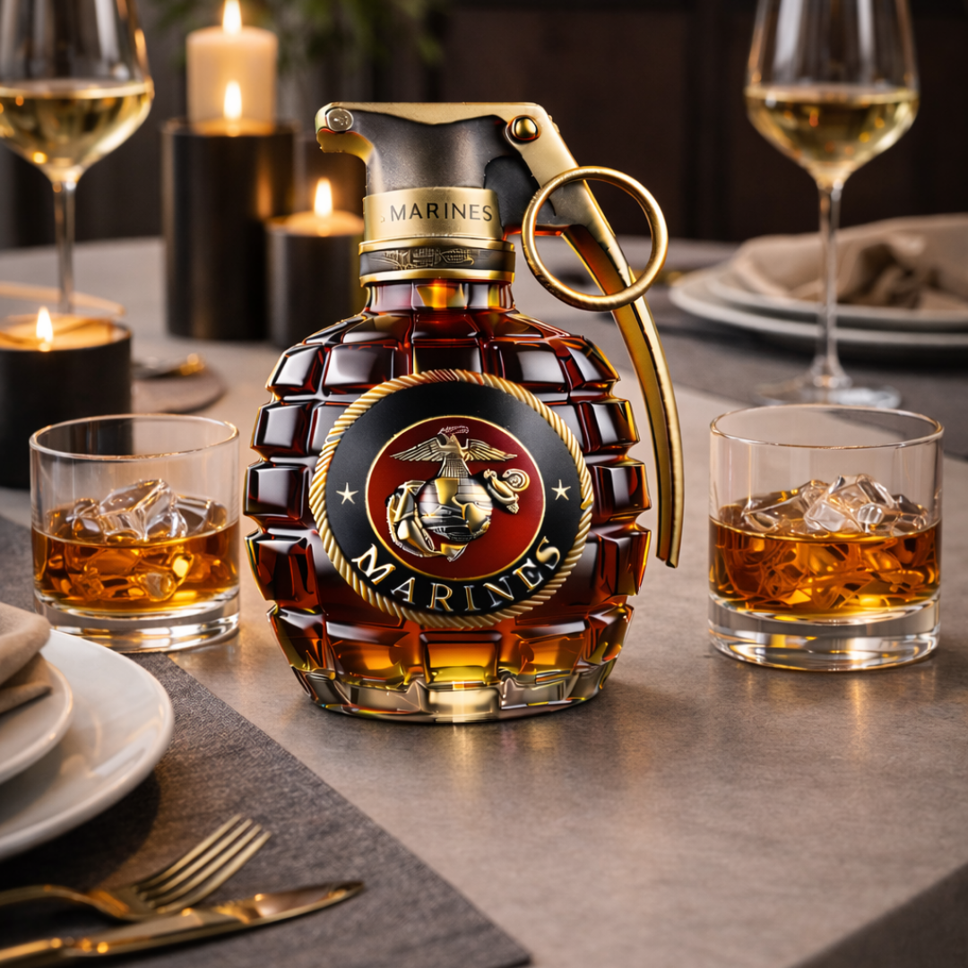 Whiskey Bottle - Grenade Edition Marines