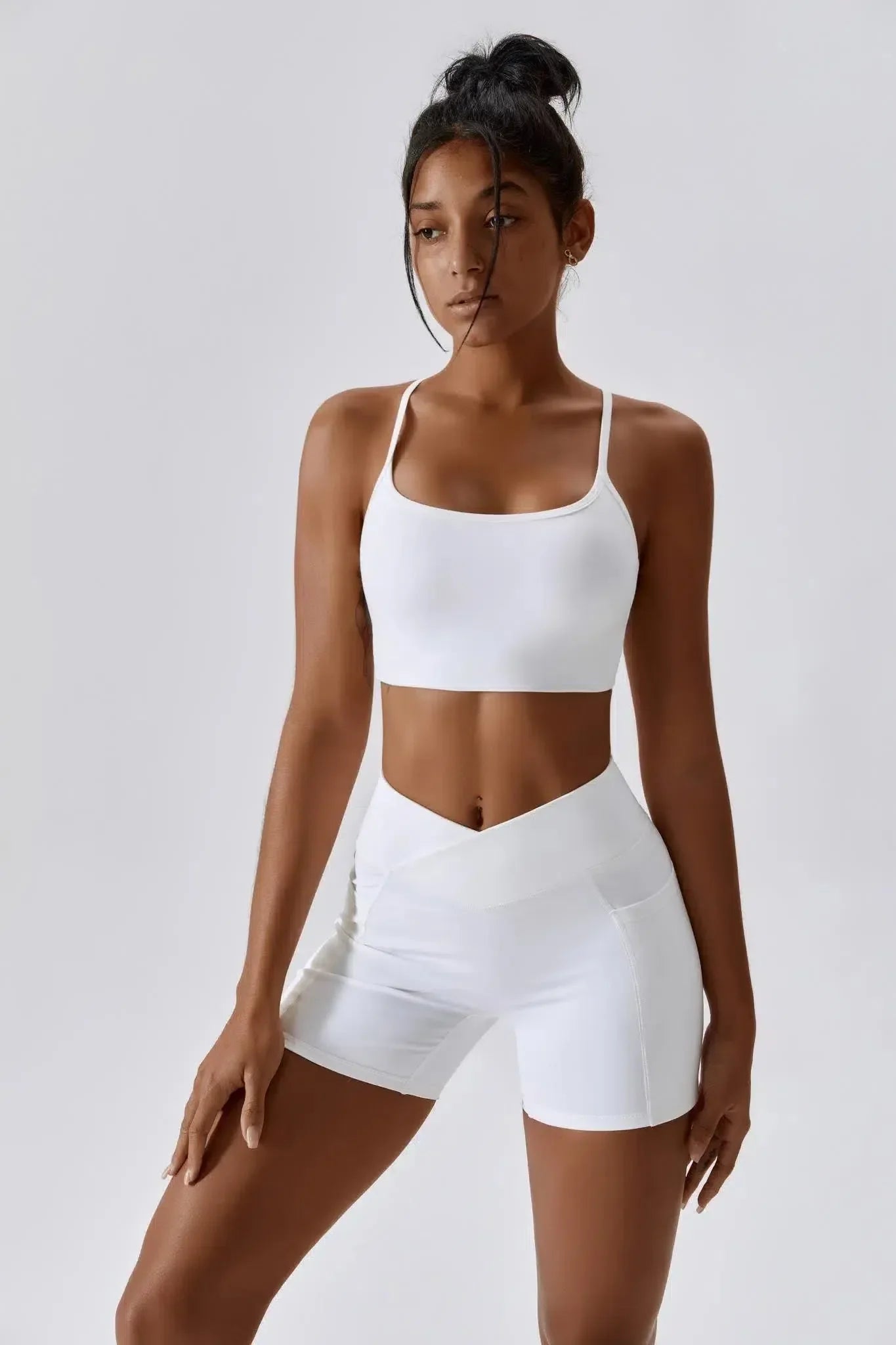 Tove – Cropped tee – 3-piece set