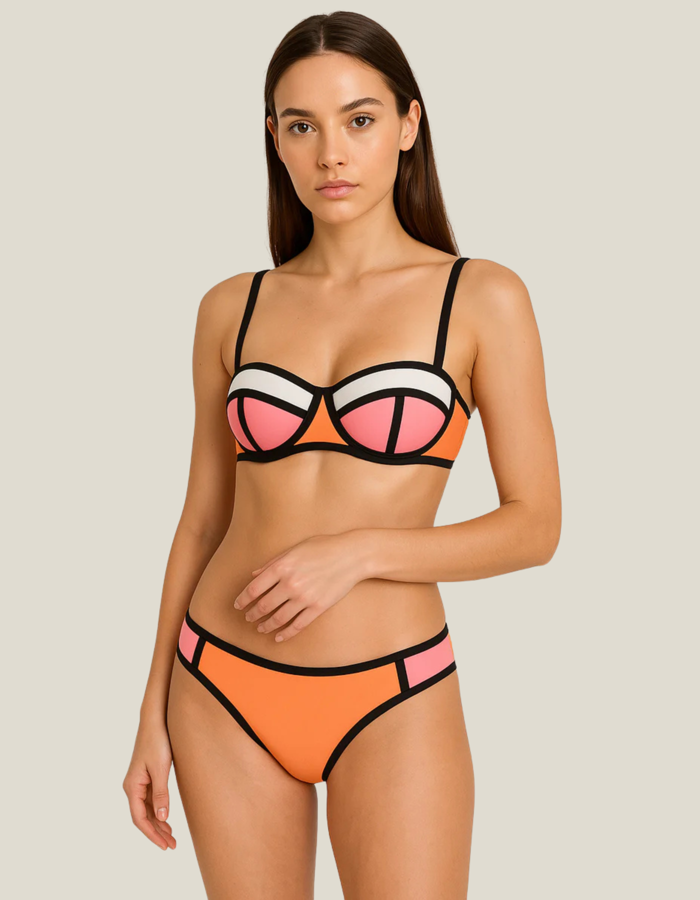 Volara – Bold contrast – Bikini set