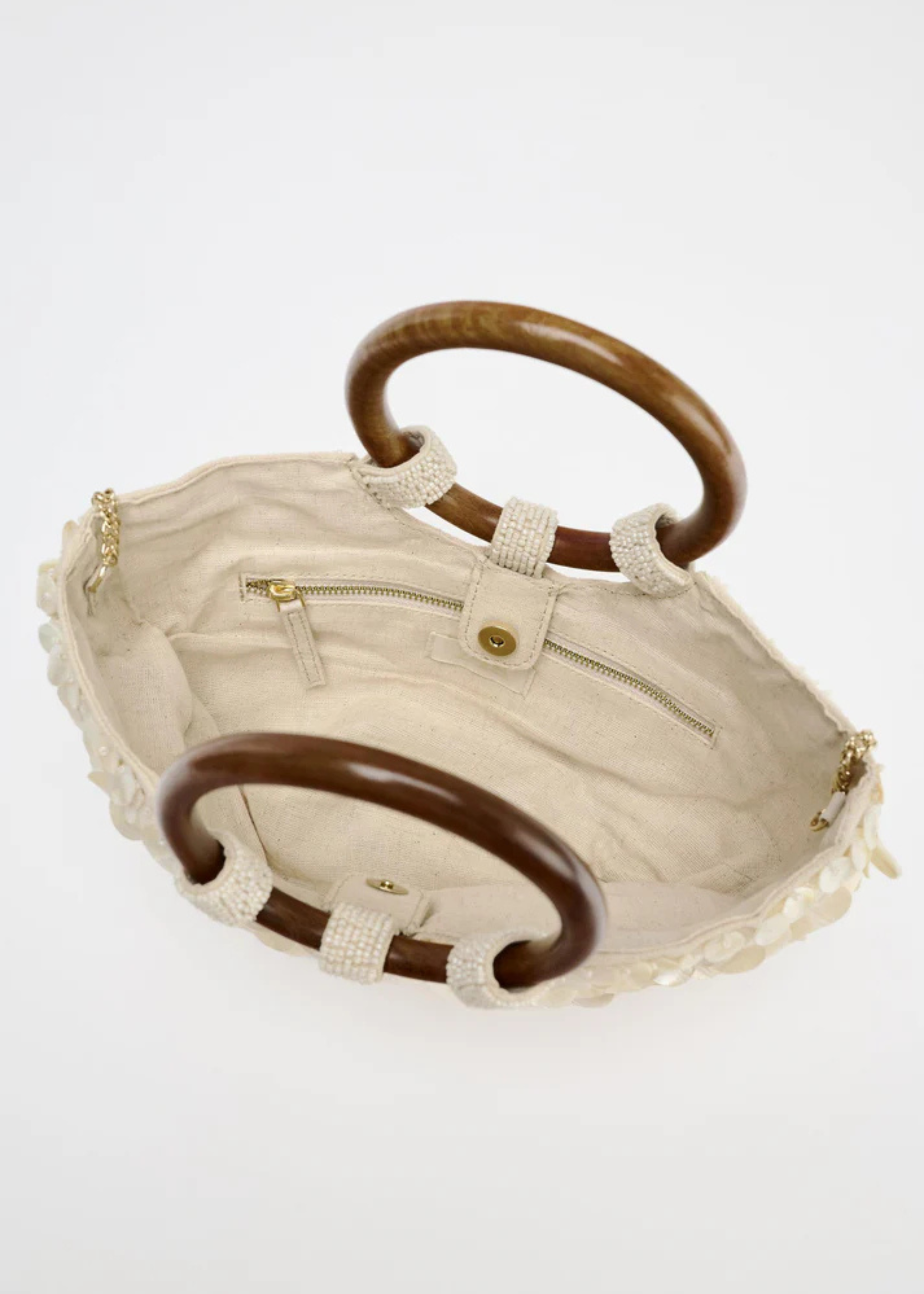 Ziaza – Sequin shell – Statement summer bag