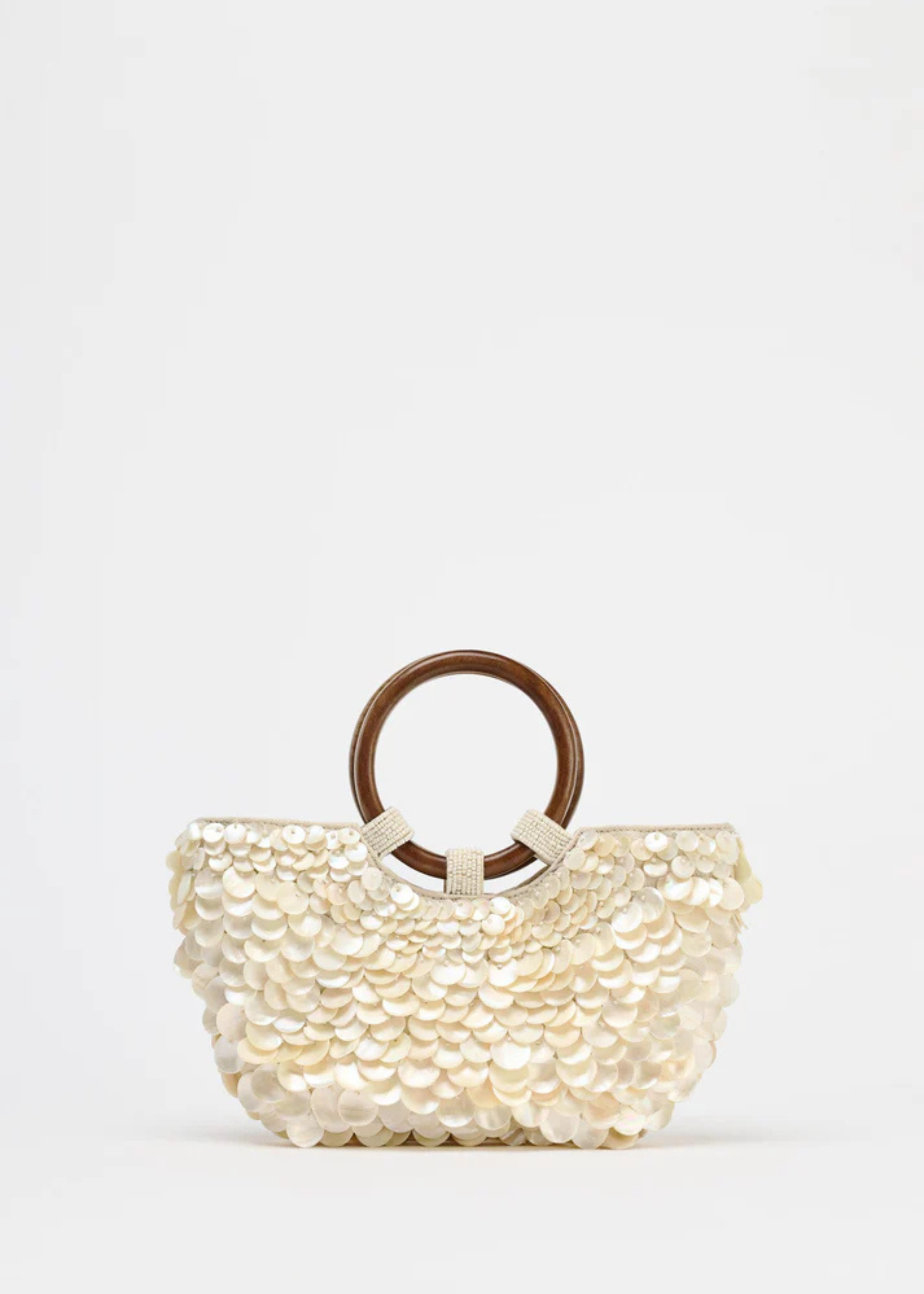 Ziaza – Sequin shell – Statement summer bag