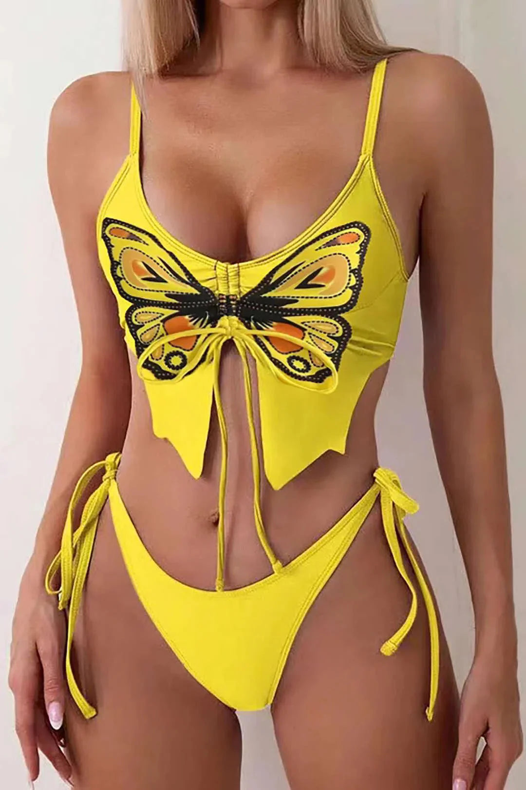 Zirlea – Butterfly pattern – Swimwear set