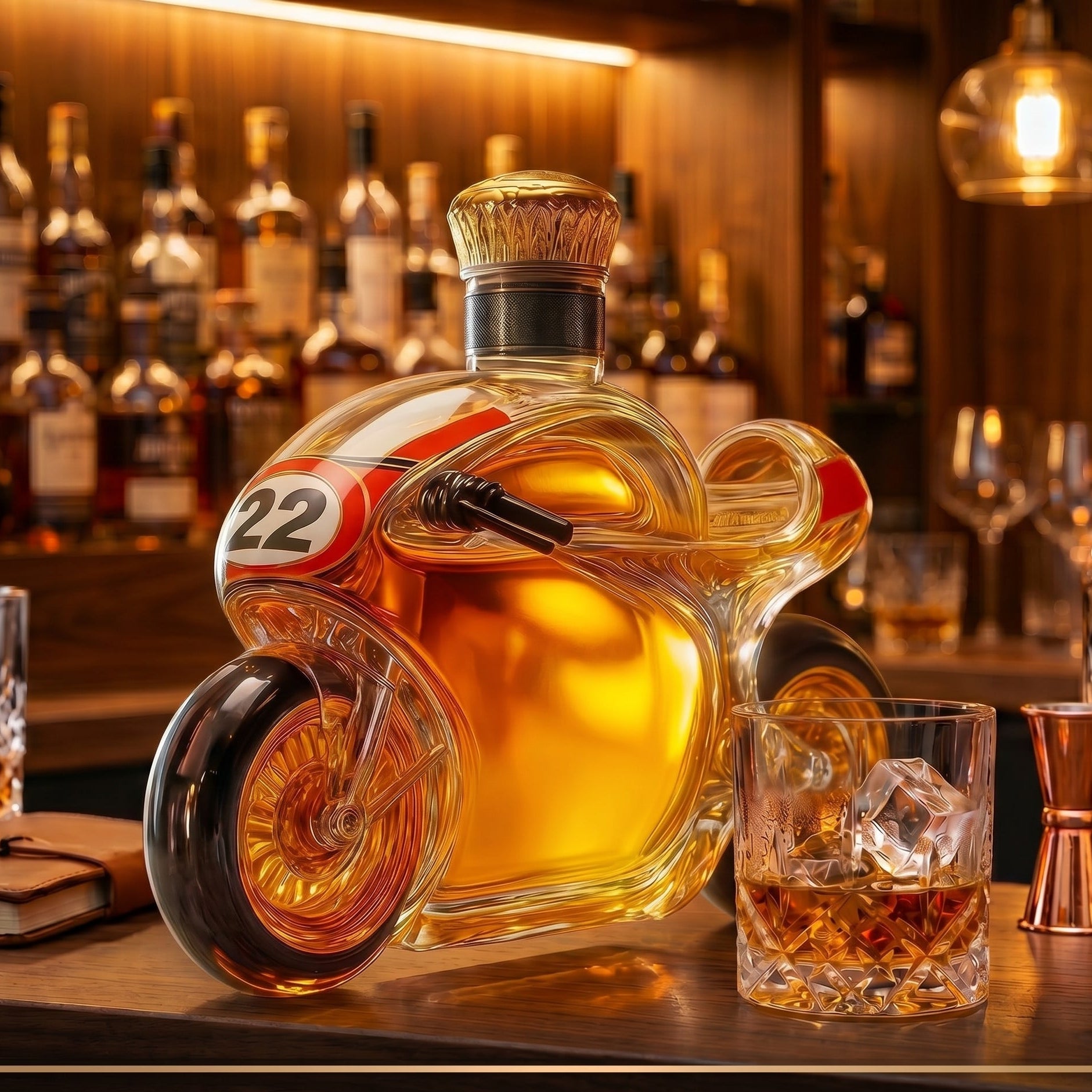 Moto Grand Prix Edition — Whisky Decanter