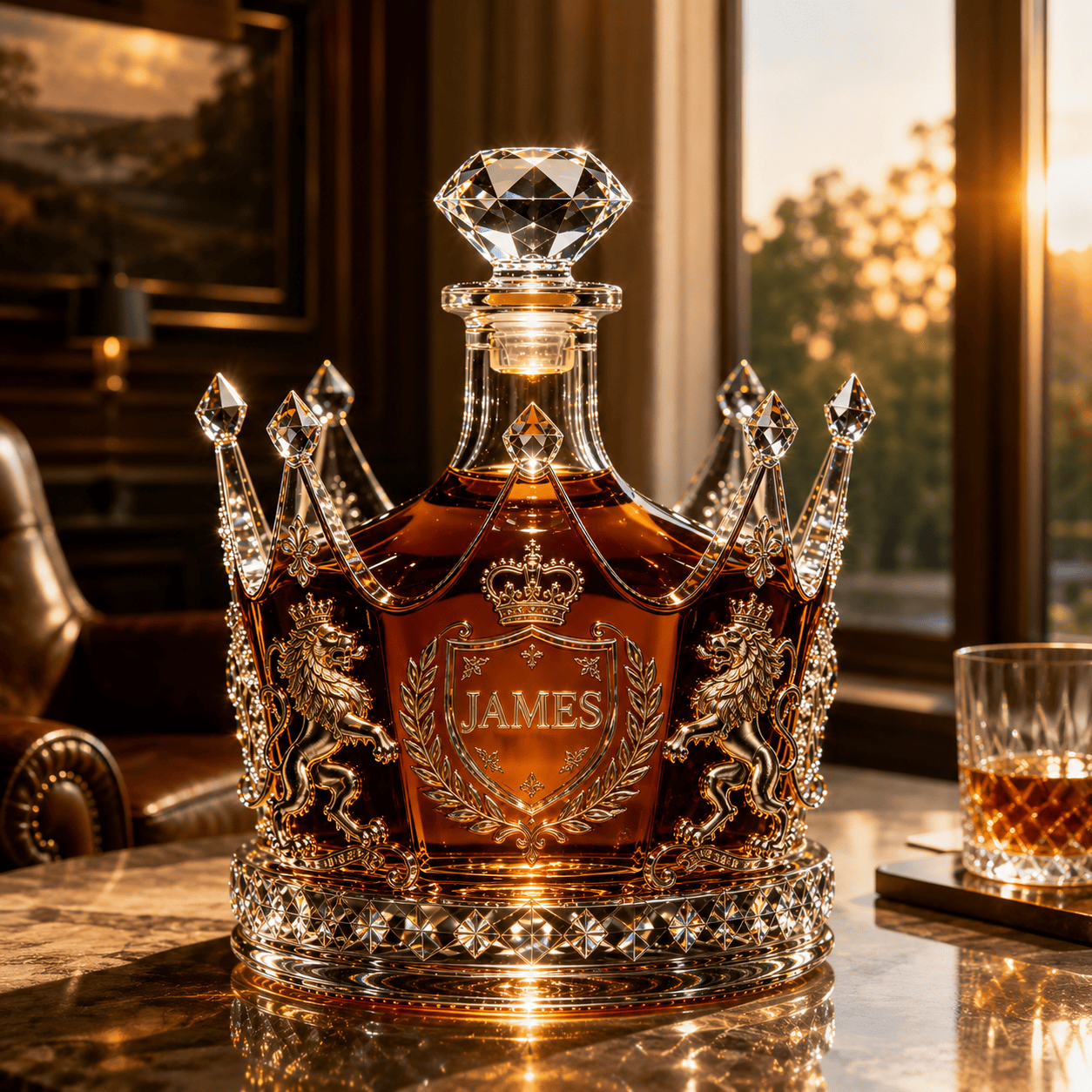 Crown Royal - Whisky Decanter