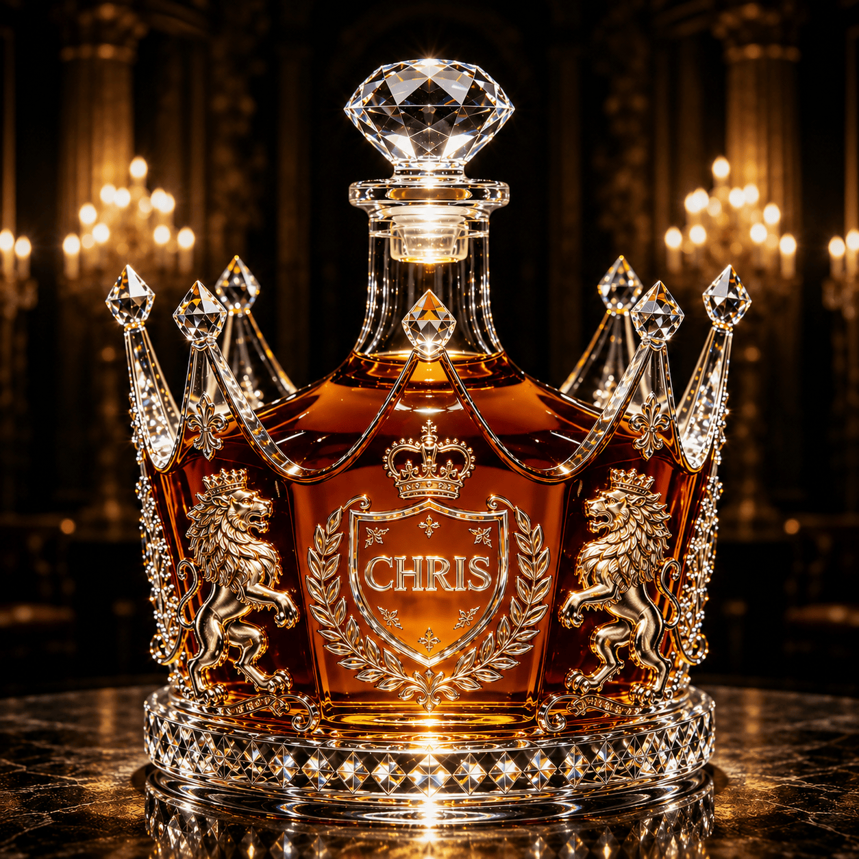 Crown Royal - Whisky Decanter